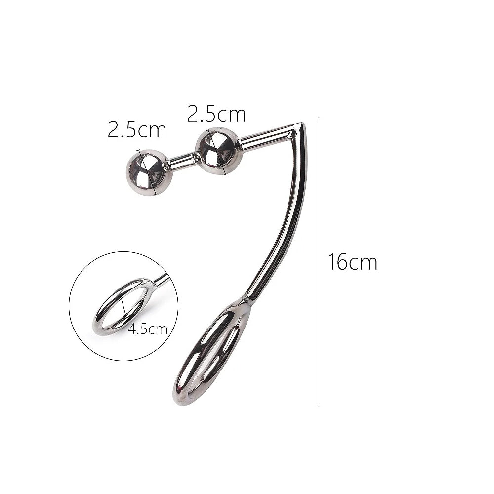 Two Ball Sexual Suspension Anal Hook