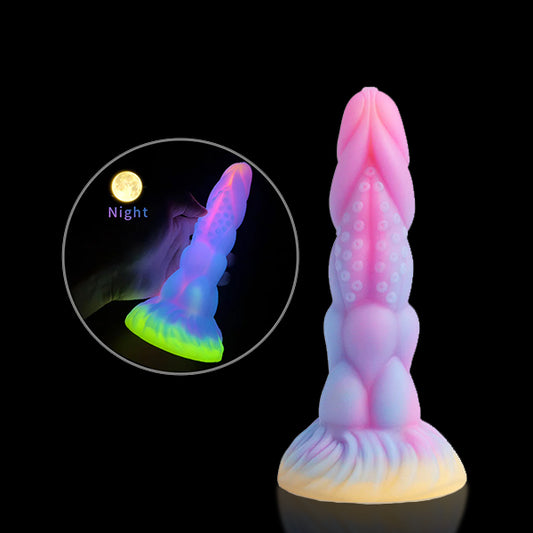 Alien Glow Bug Fantasy Dildo 8 Inch