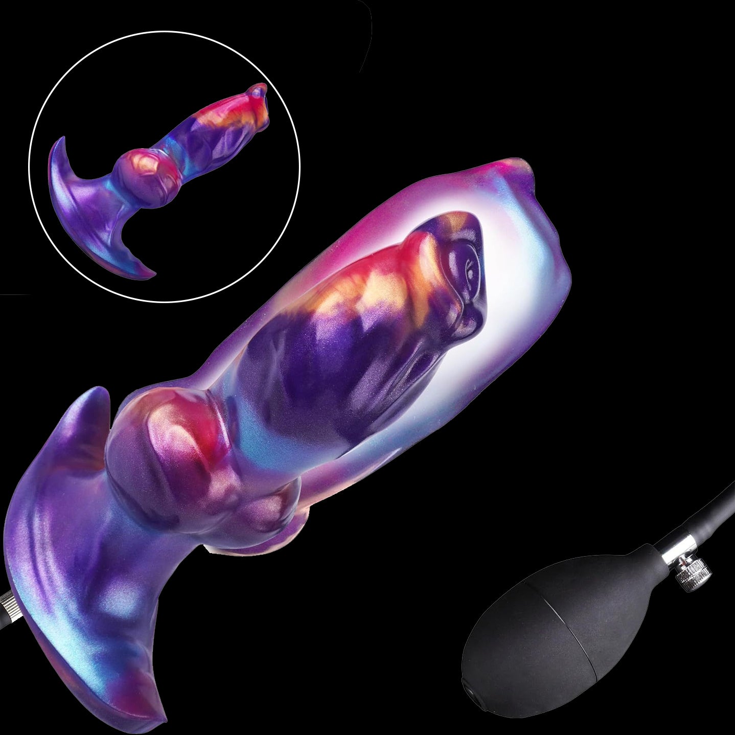 Inflatable Fantasy Alien Knot Plug