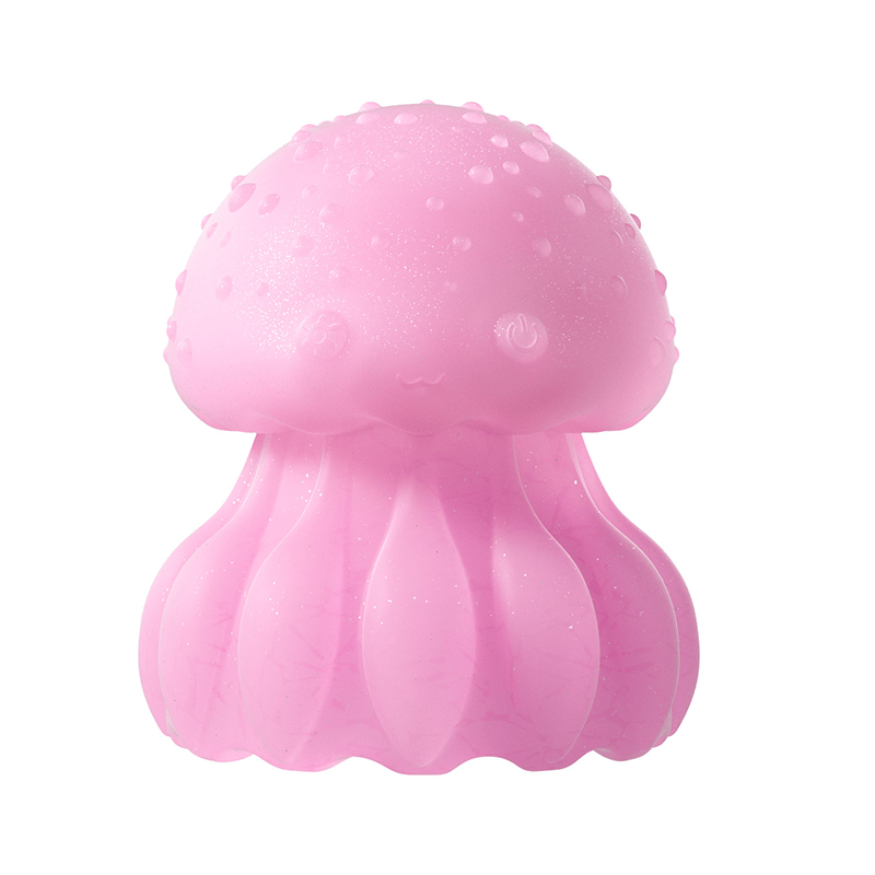 Luminous Jellyfish 360°rotating Tongue Licking G-spot Clitoral Stimulation Vibrator