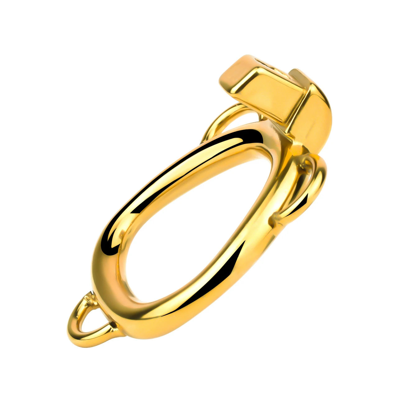 FRRK Metal Seashell Shape Chastity Lock (Optional Ring Sizes)