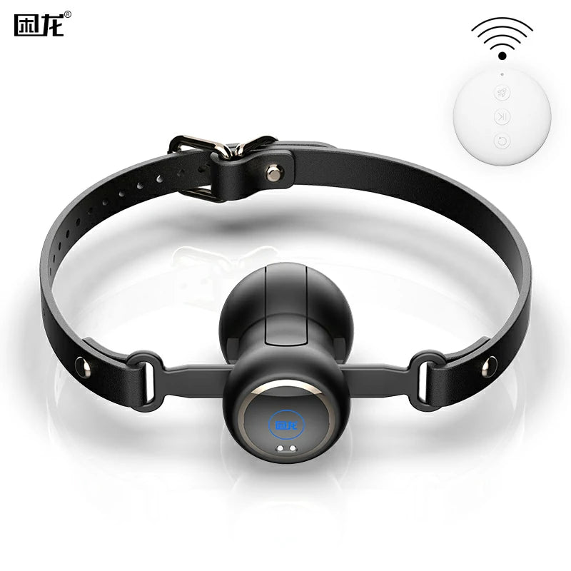 Kunlong E-Stim Shock Collar & Electronic Ball Gag Set