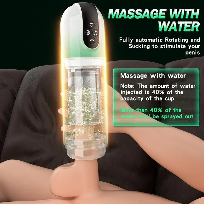 2 in 1 Male Penis Care Masturbator