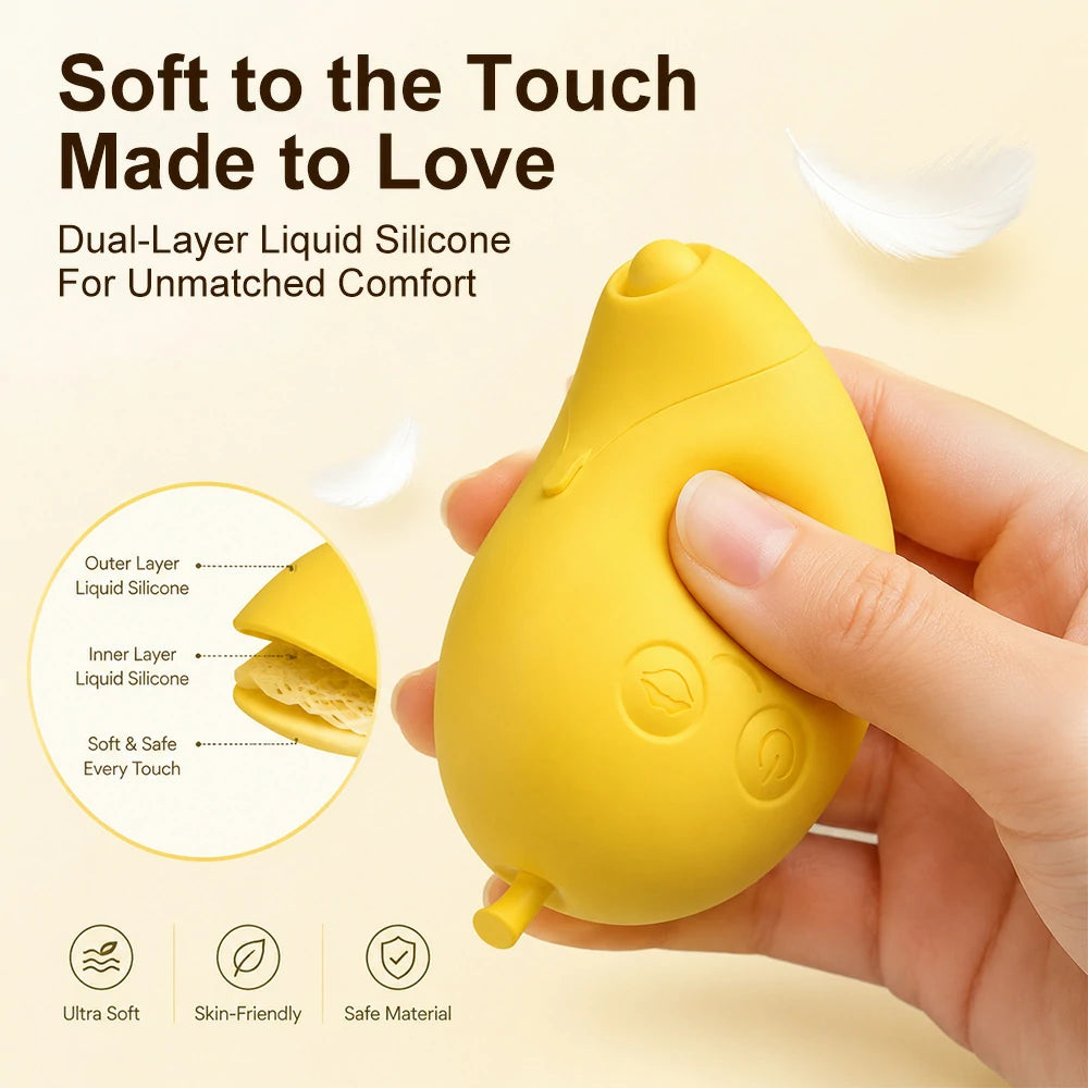 2-in-1 Detachable Fruit G-spot Vibrator