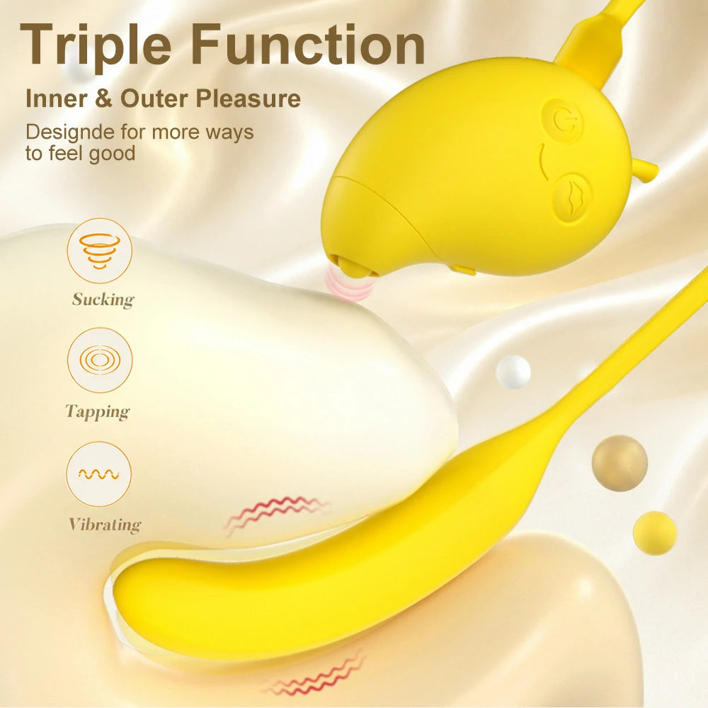 2-in-1 Detachable Fruit G-spot Vibrator