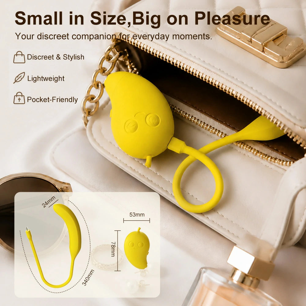 2-in-1 Detachable Fruit G-spot Vibrator