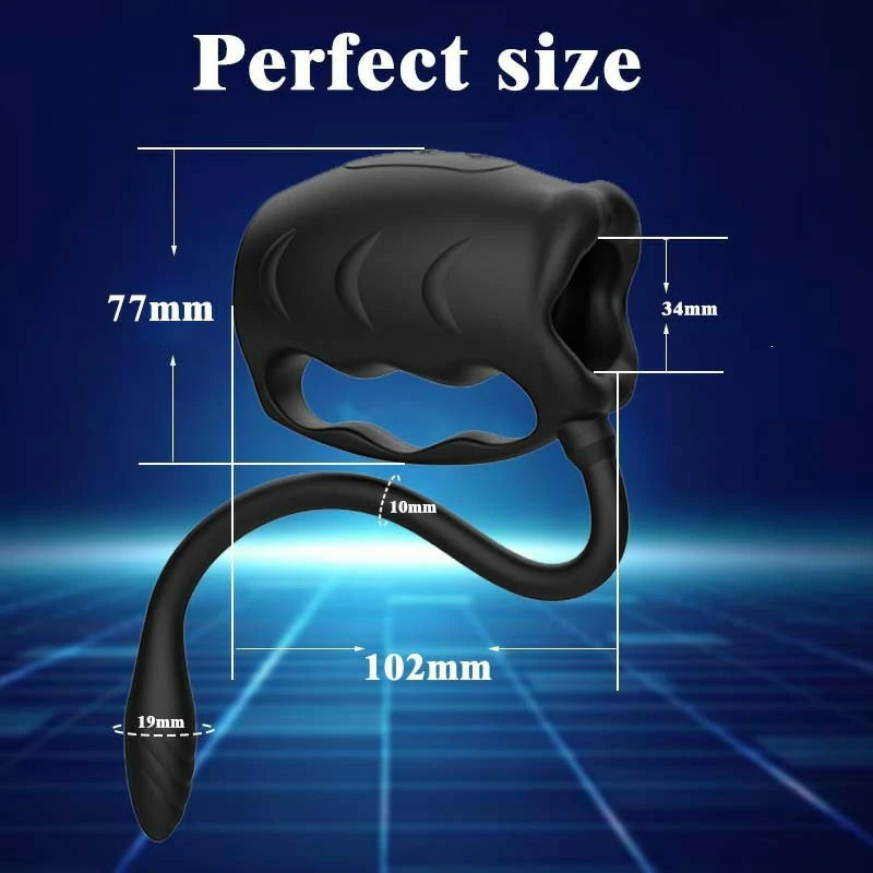 2-in-1 Ergonomic Vibrating Support Ring