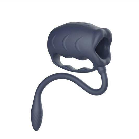 2-in-1 Ergonomic Vibrating cock sleeve