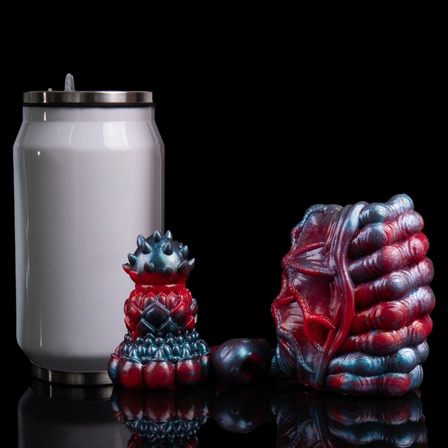 2-in-1 Fantasy Paw Stroker Butt Plug Set