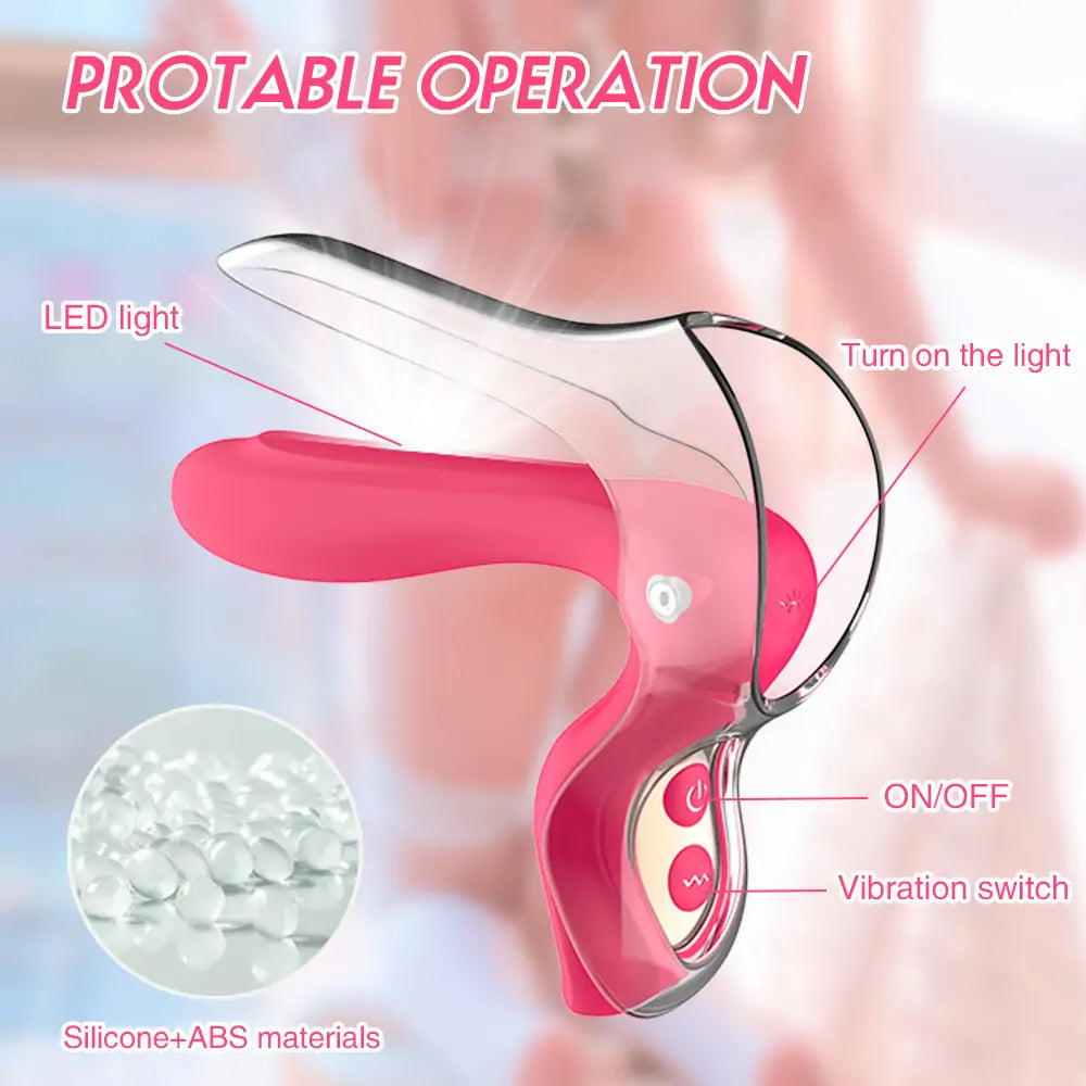 2-in-1 Vaginal Speculum Vibrator