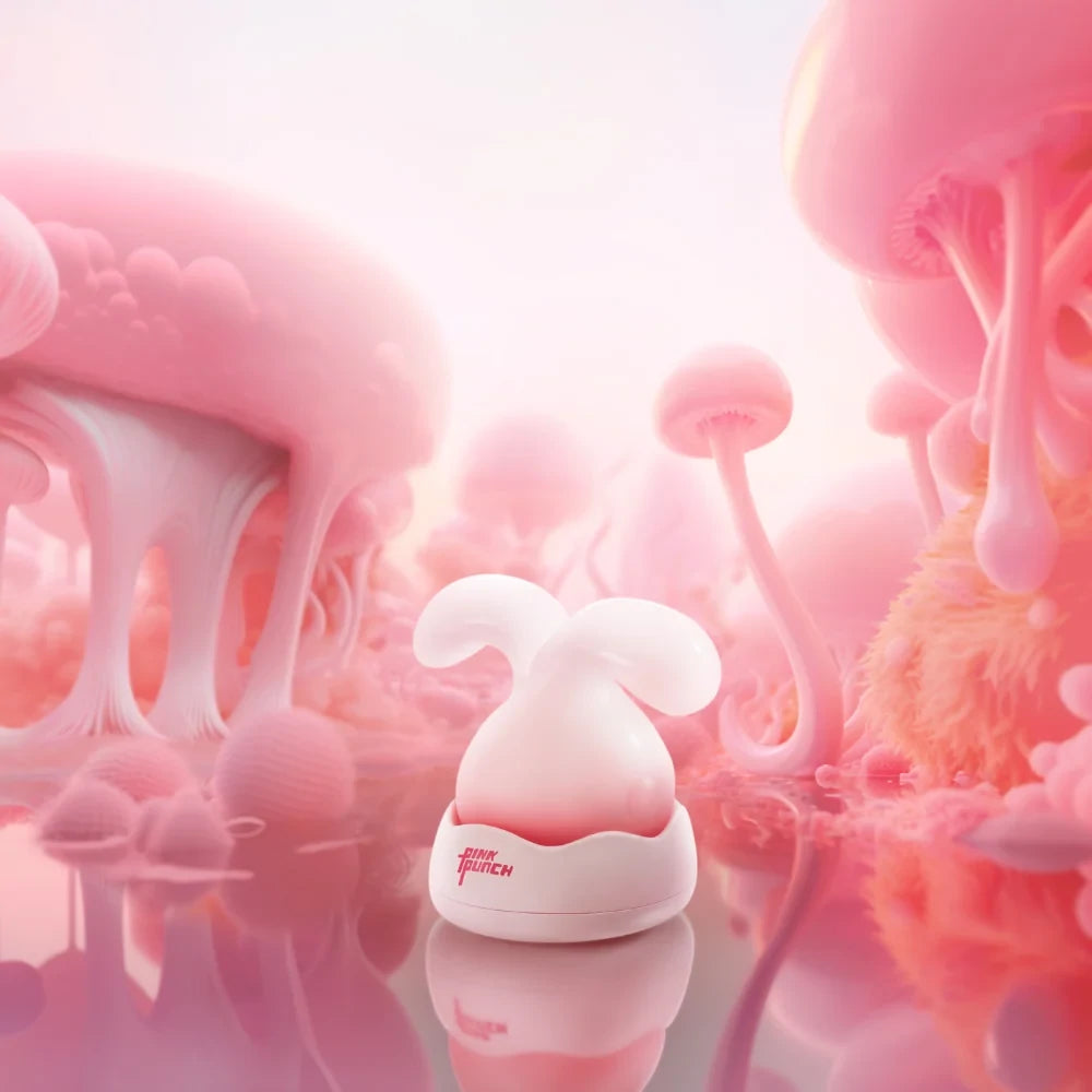 PINKPUNCH Dream Bunny App-Controlled Clitoral Suction Vibrator