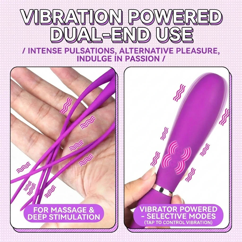 OctoThrill Clitoral & Body Whipping Vibrator