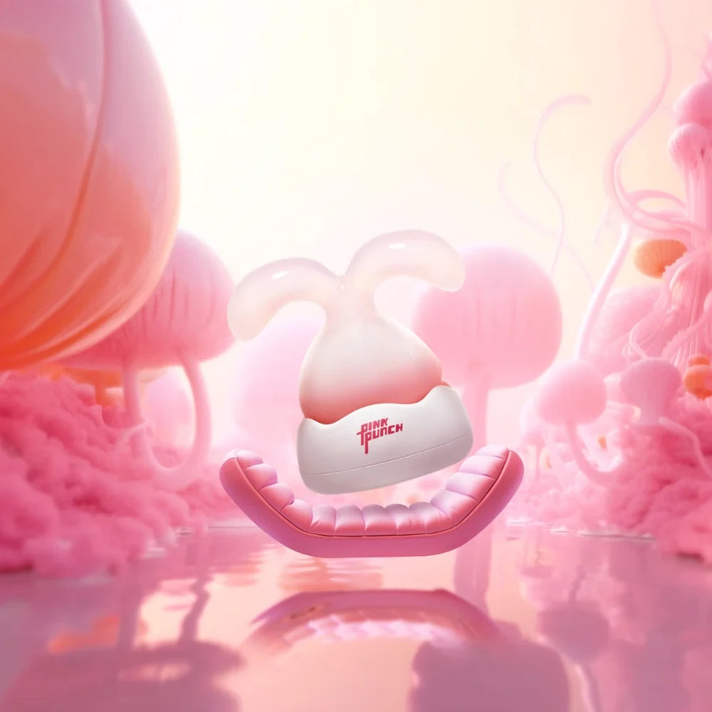 PINKPUNCH Dream Bunny App-Controlled Clitoral Suction Vibrator