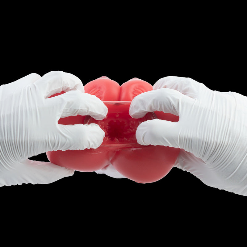 Crimson Succubus Platinum Silicone Pocket Pussy – Erotic Demoness Torso Stroker for Intense Solo Sessions & Fantasy Play