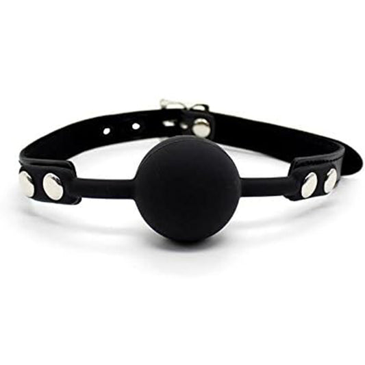 2 Inch Ball Gag Bondage Silicone Strap