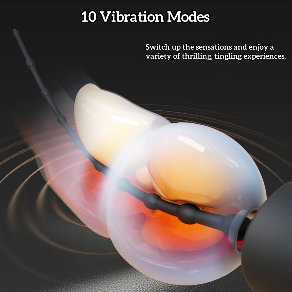 Vibrating Urethral Plug