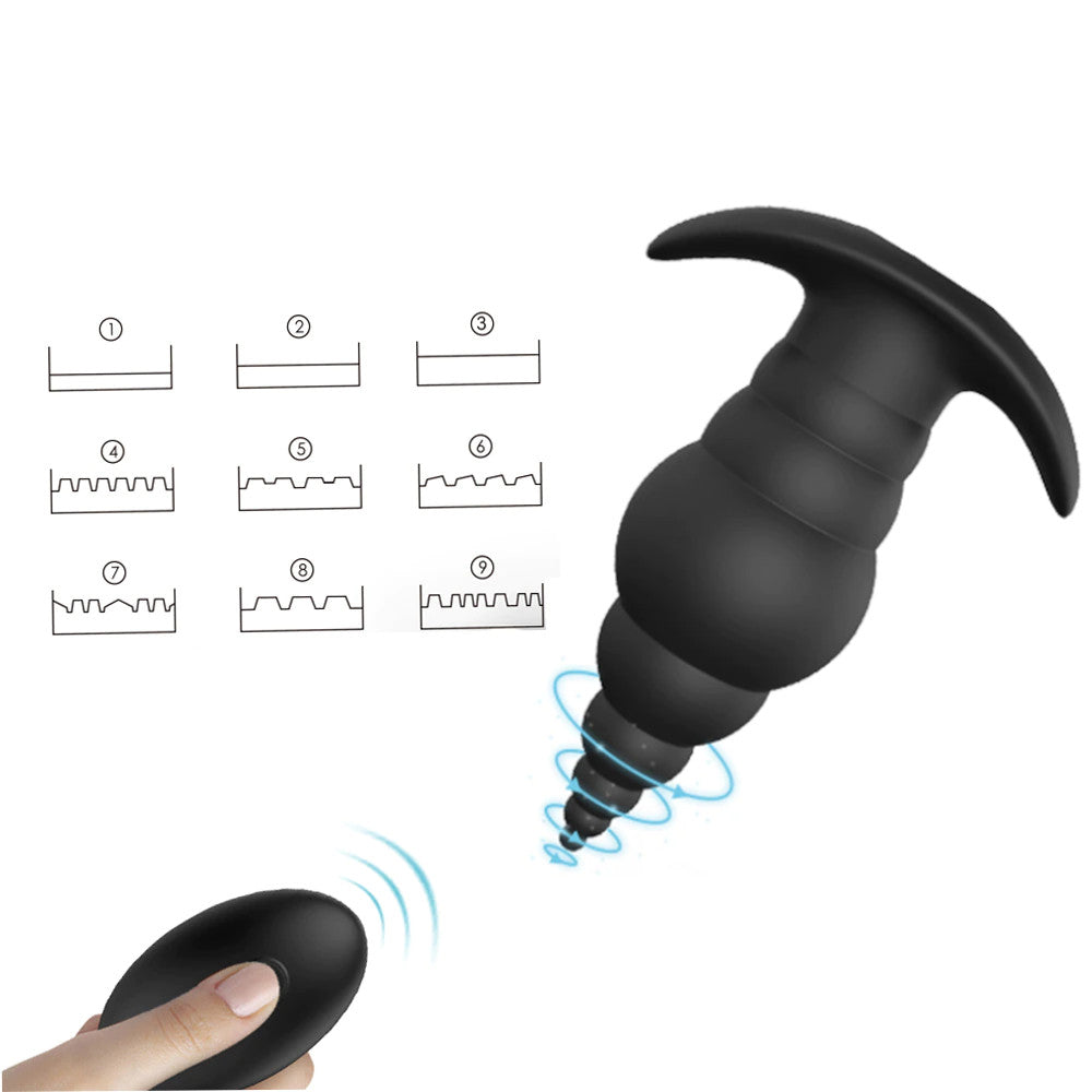 Anesidora Big Anal Vibrating Butt Plug With Remote anesidora Anesidora Big Anal Vibrating Butt Plug With Remote anesidora