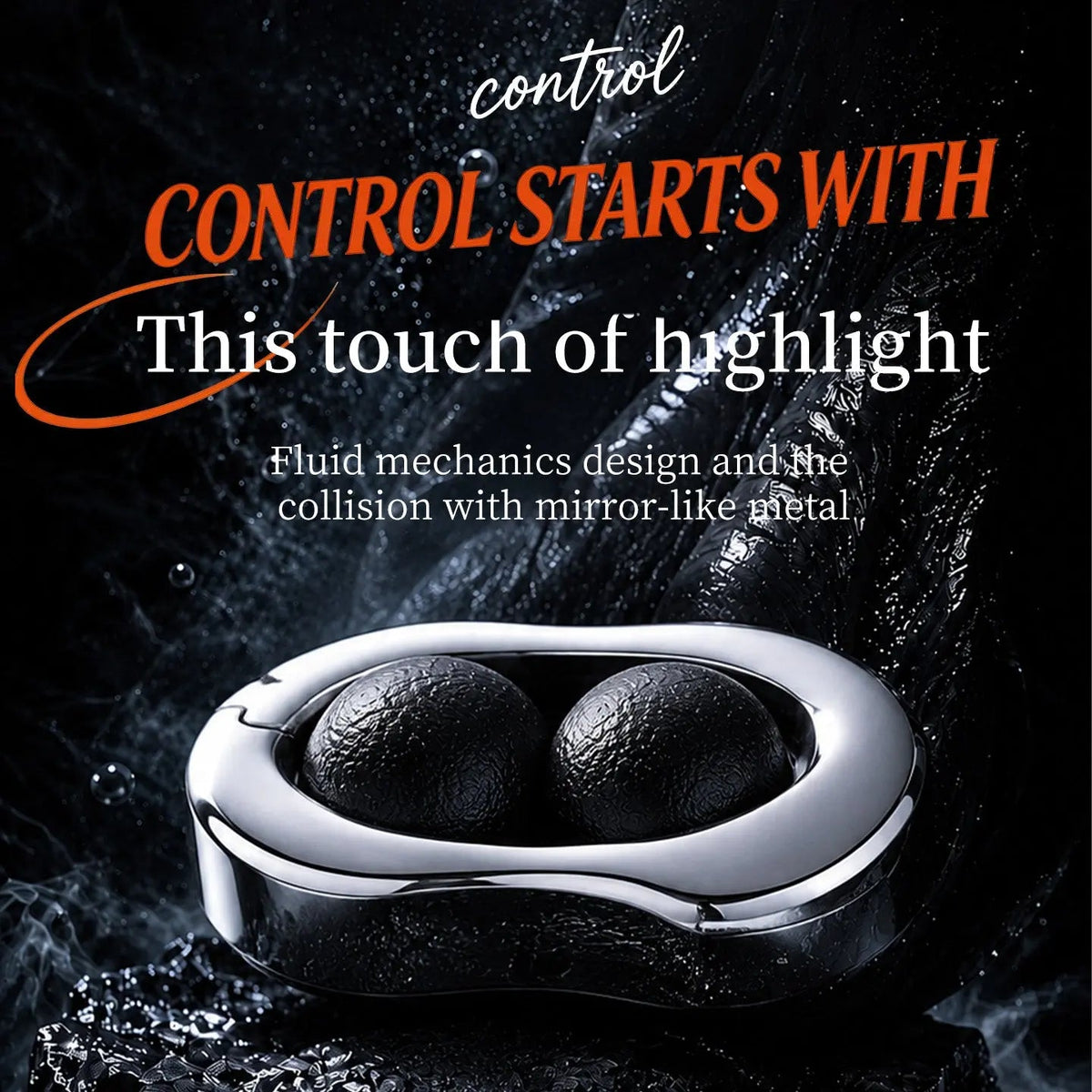 Heart-Shaped Weighted Cock Ring – Smooth Stainless Steel Ring for Enhanced Stimulation