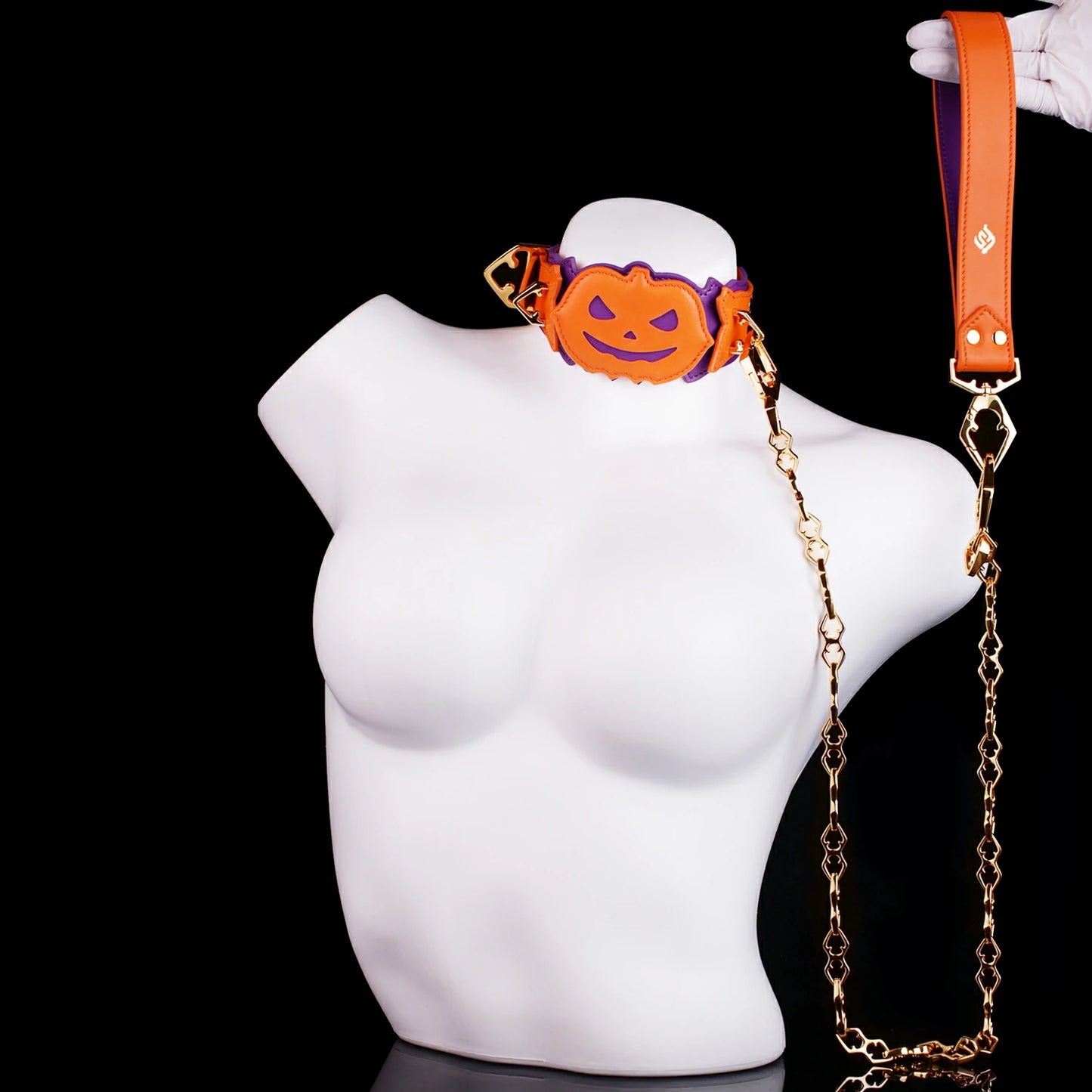 Anesidora Halloween Night Pumpkin BDSM Bondage Restraint Set