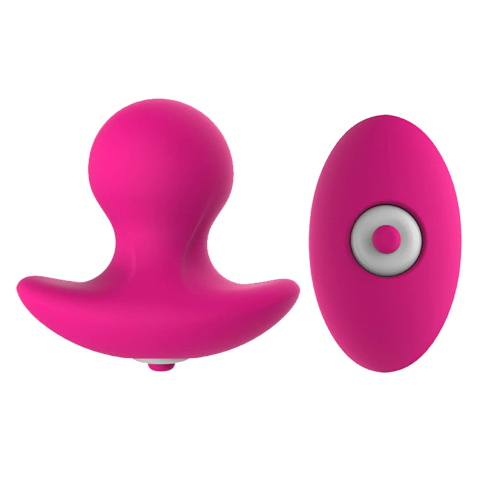 Vibrating Egg Shaped Butt Plug With Remote  anesidora