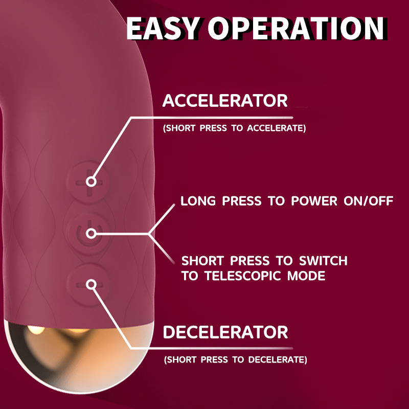 Portable 7 Telescopic Dildo Machine