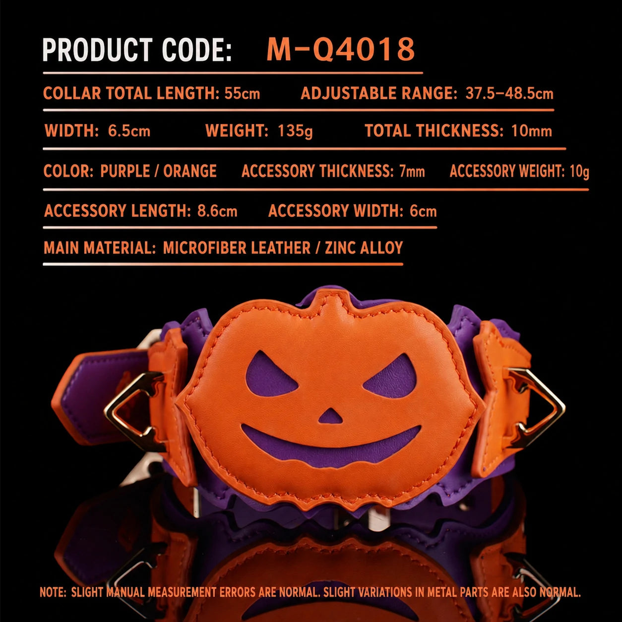 Anesidora Halloween Night Pumpkin BDSM Bondage Restraint Set
