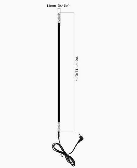 Electro-Stimulation Flexible Silicone Urethral Sounding Rod