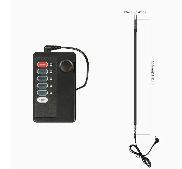 Electro-Stimulation Flexible Silicone Urethral Sounding Rod