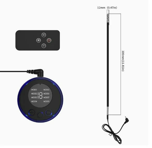Electro-Stimulation Flexible Silicone Urethral Sounding Rod