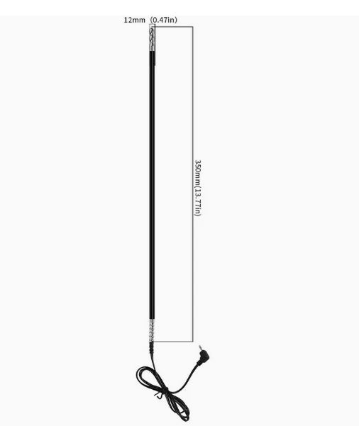 Electro-Stimulation Flexible Silicone Urethral Sounding Rod