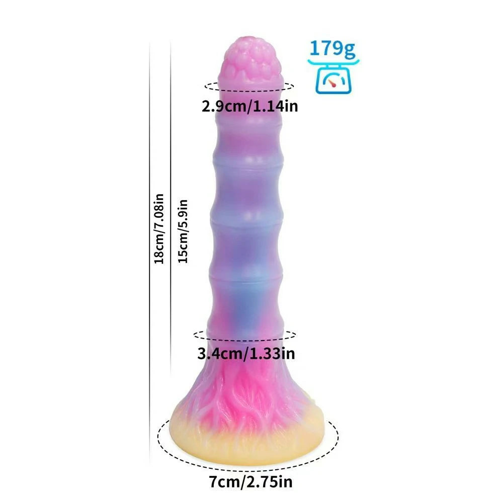 Glow in the Dark Moon Fantasy Unicorn Dildo