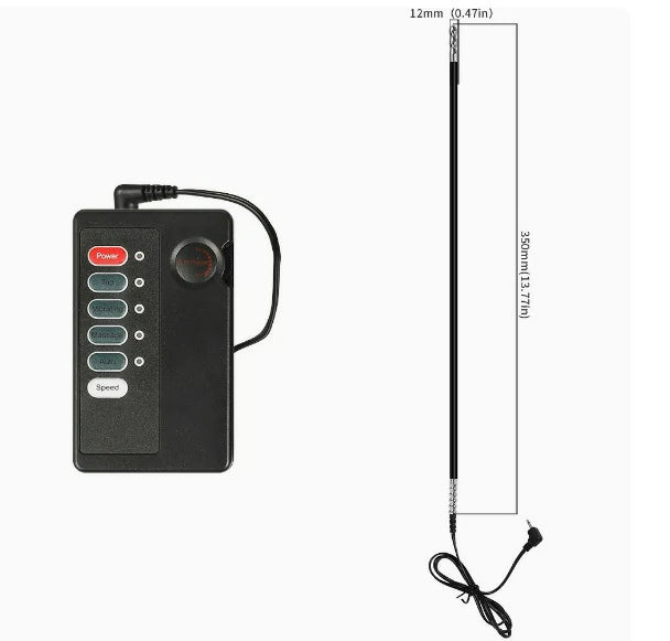 Electro-Stimulation Flexible Silicone Urethral Sounding Rod