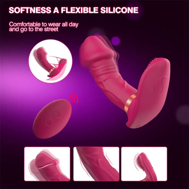 360° Rotating Wearable Dual-Head Vibration