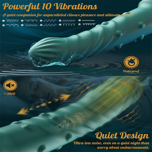 3 In 1 Bead Thrusting G-Spot Vibrator