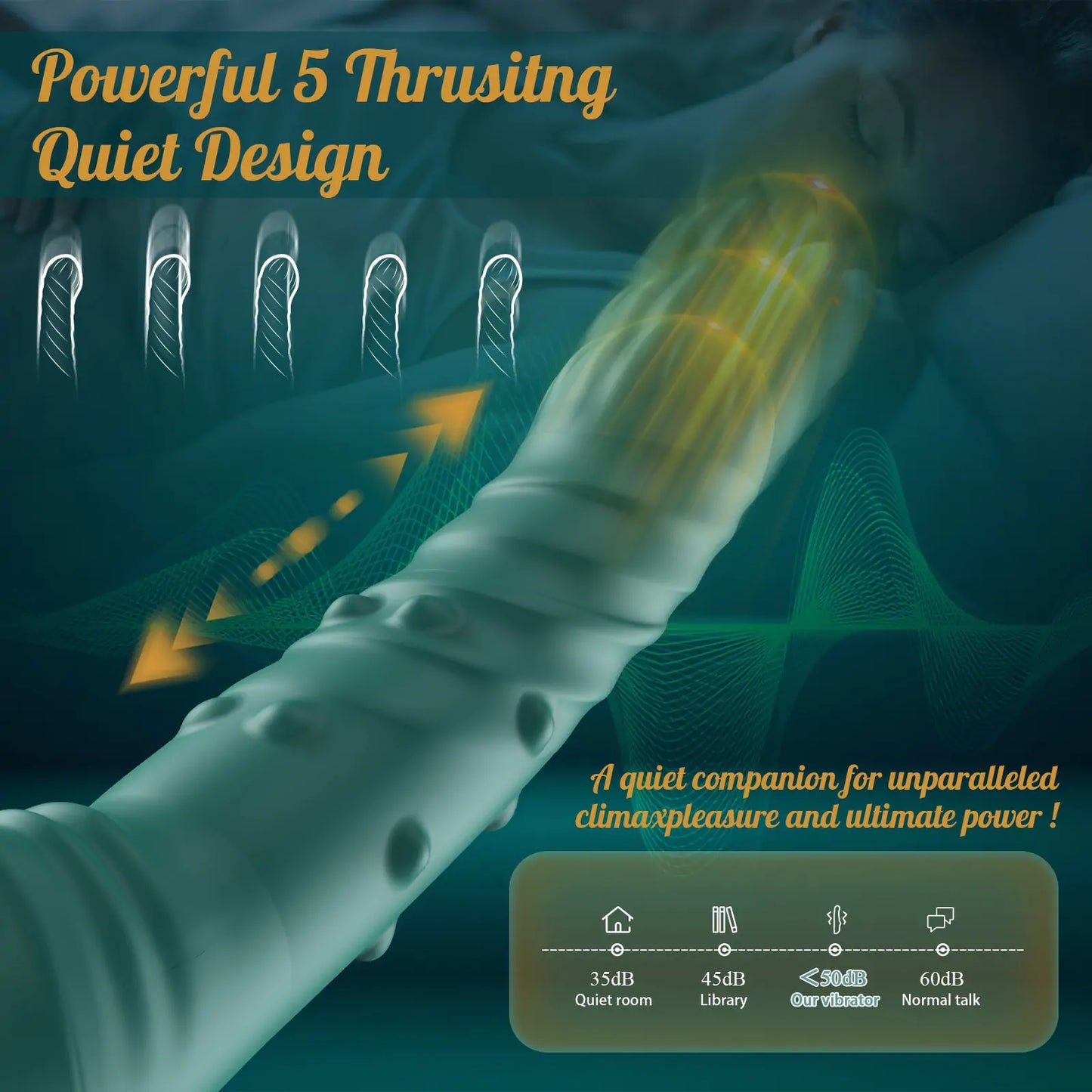 3 In 1 Bead Thrusting G-Spot Vibrator