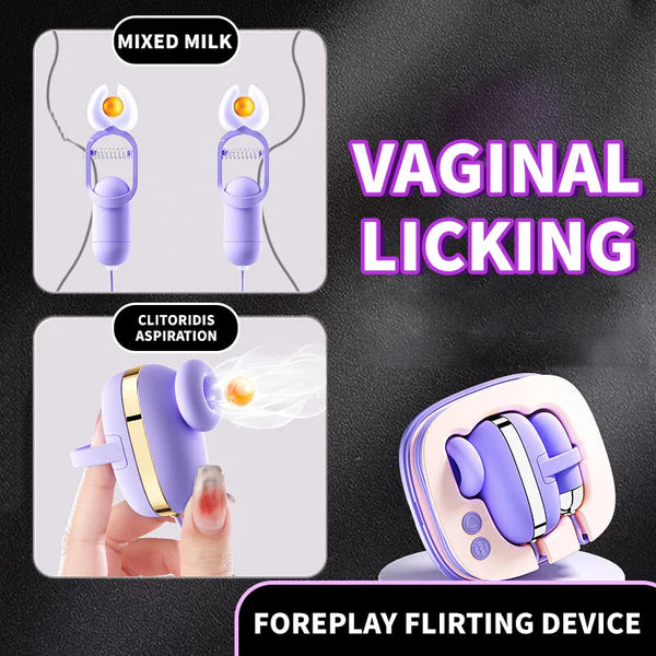 Magic Box Mini Sucking Vibrator Waterproof Stimulator
