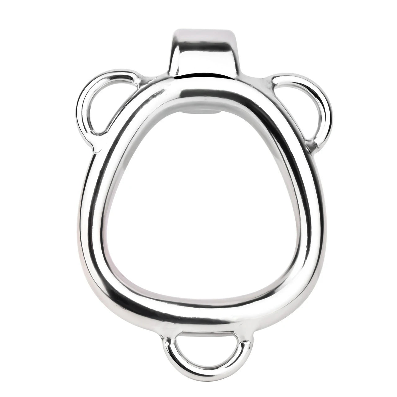 FRRK Metal Seashell Shape Chastity Lock (Optional Ring Sizes)