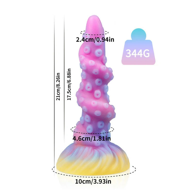 Glow in the Dark Moon Fantasy Unicorn Dildo