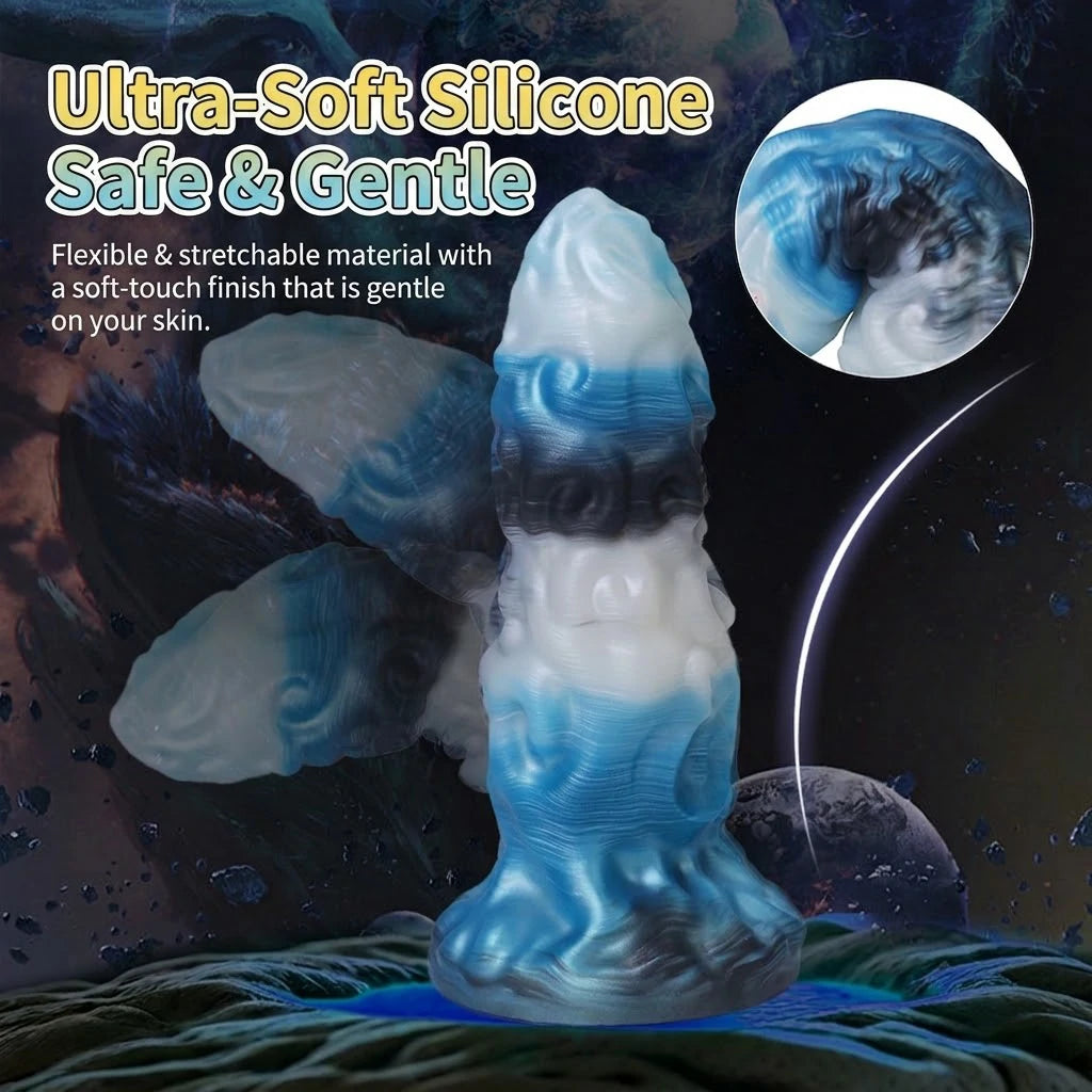 Aries Dragon Fantasy Dildo & Base Plug