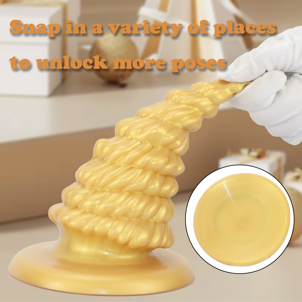 Christmas tree-shaped anal plugs