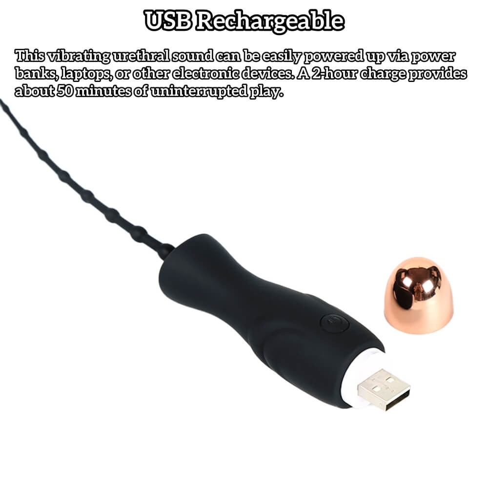 Vibrating Urethral Plug