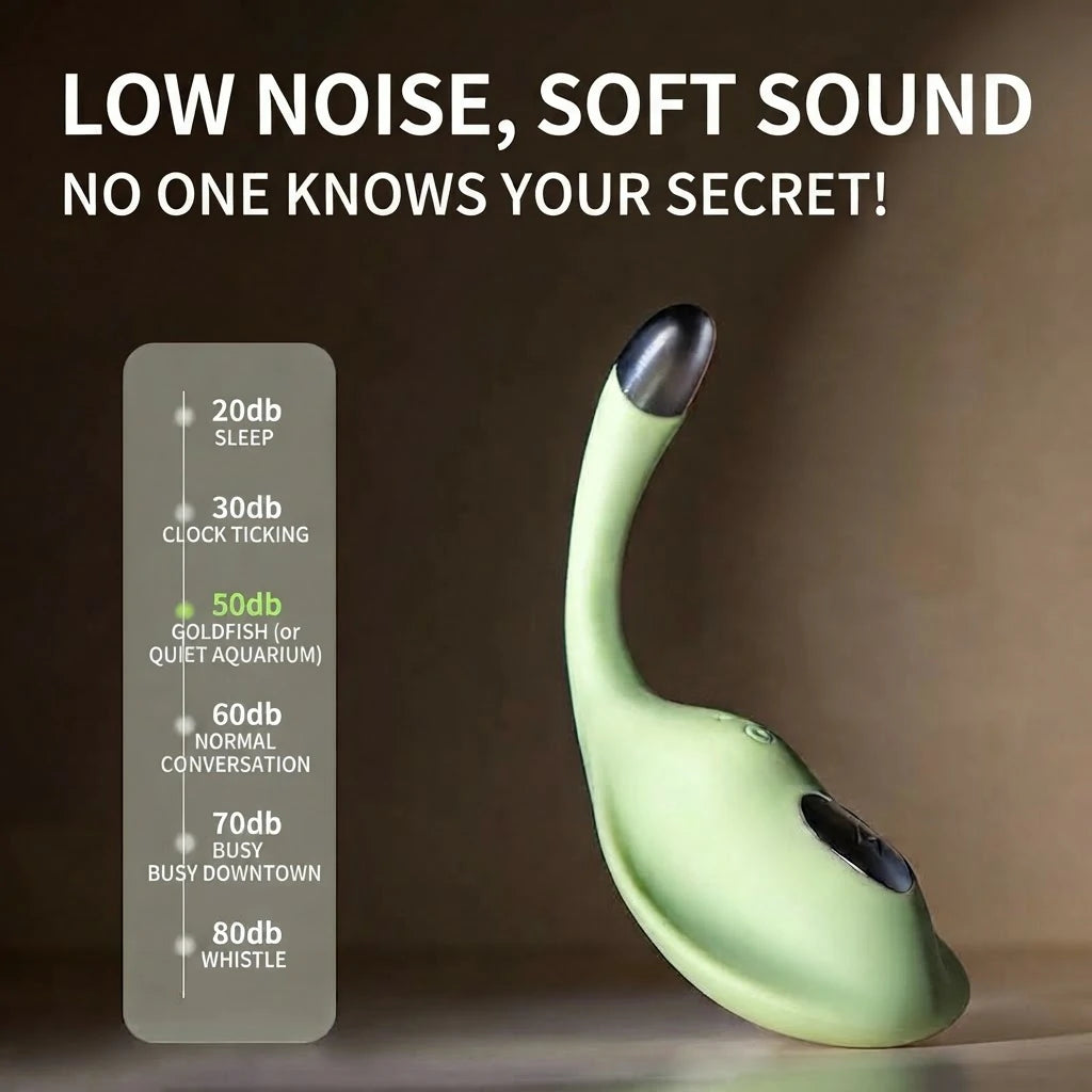 Manta Ray App-Controlled Electro-Stimulation Wearable Vibrator