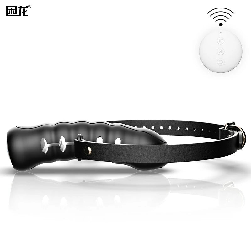 Kunlong E-Stim Shock Collar & Electronic Ball Gag Set