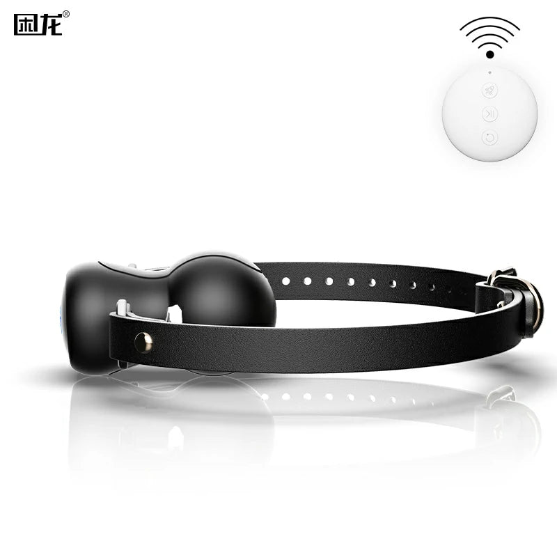 Kunlong E-Stim Shock Collar & Electronic Ball Gag Set