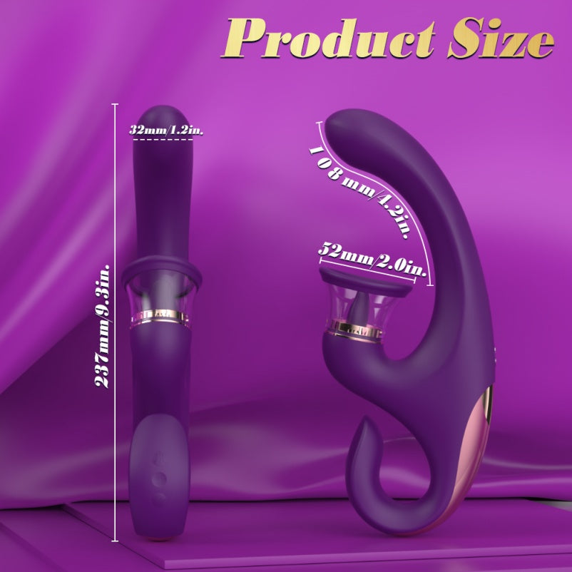 Multi-Function 3-in-1 Vibrating Sucking Wand – anesidora