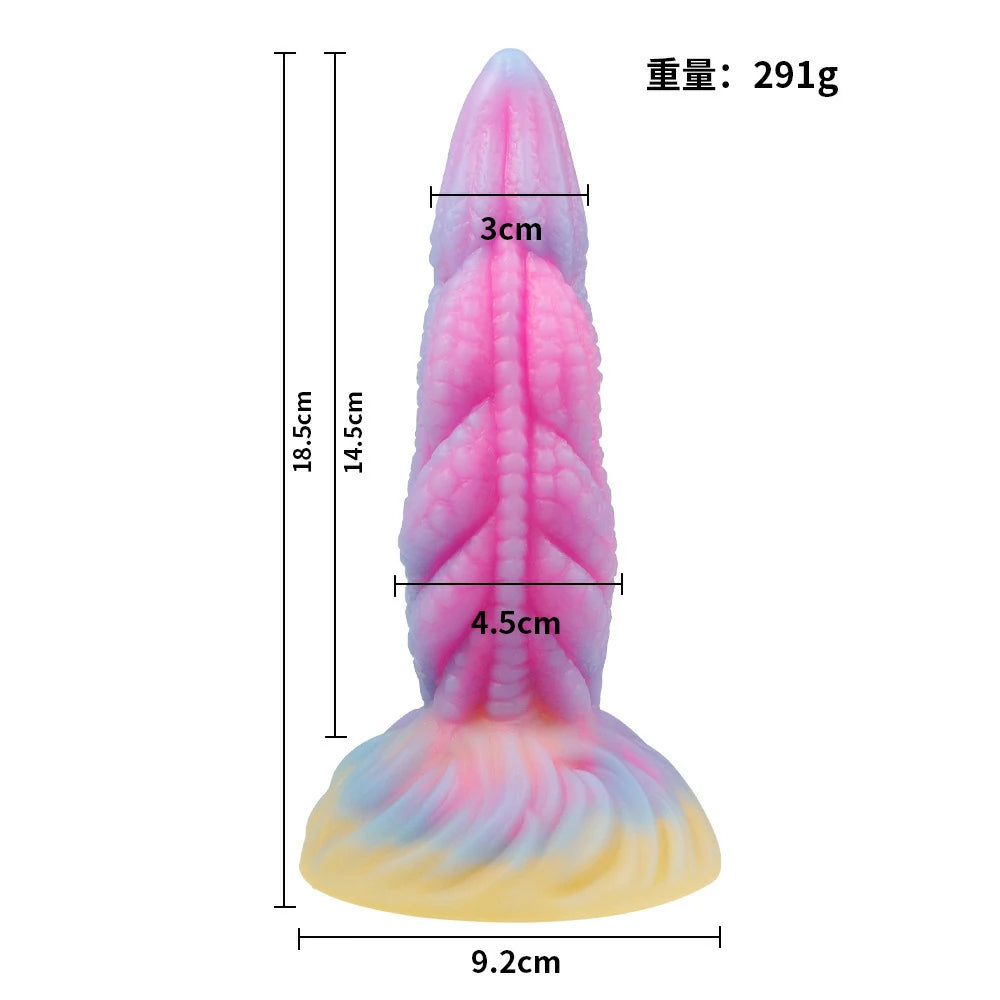 Glow in the Dark Moon Fantasy Unicorn Dildo