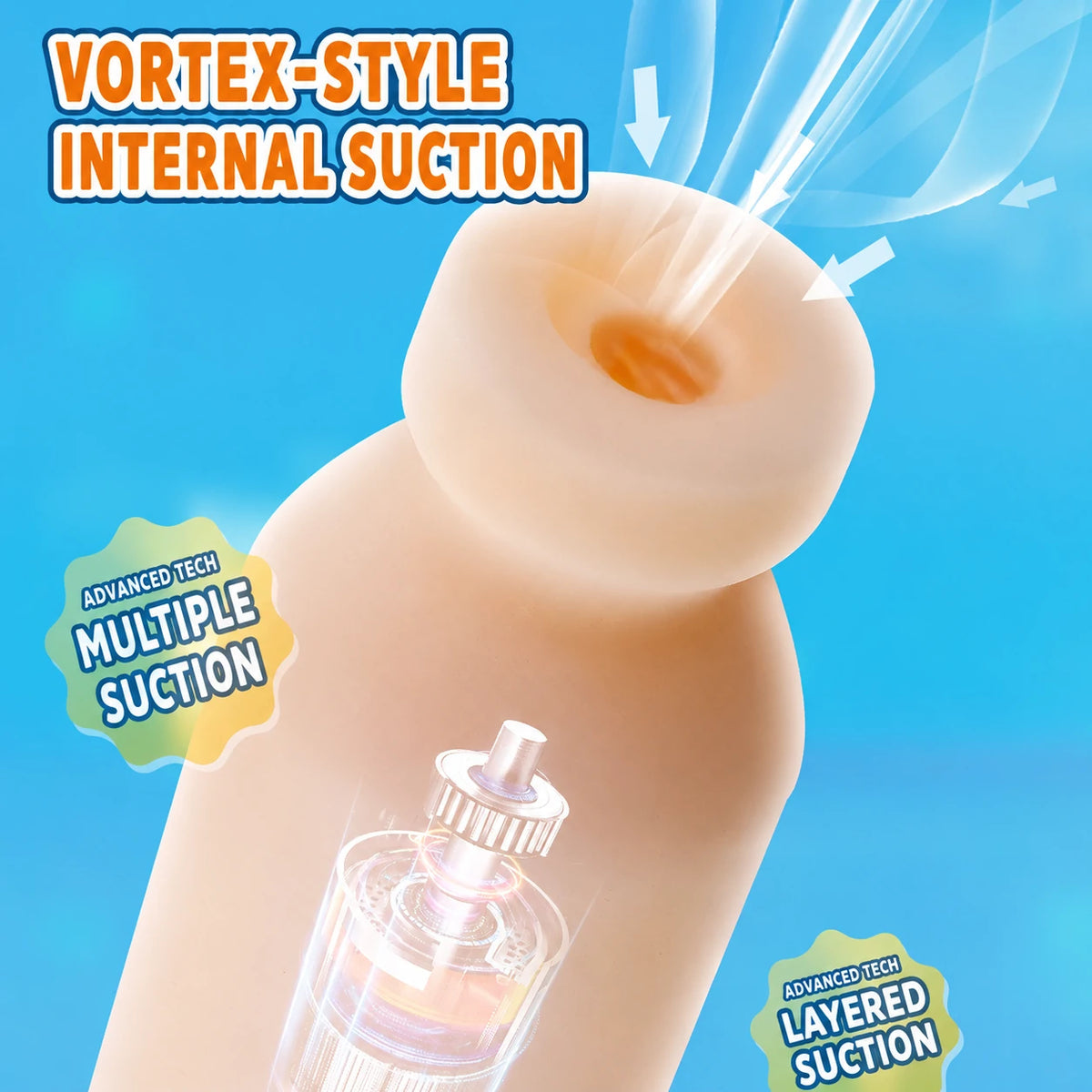 PocketMilk Discrete Male Masturbator Cup