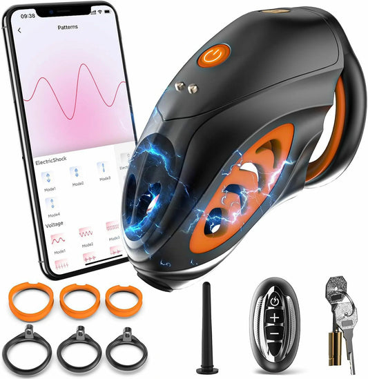 YunXi Smart App-Controlled Electric Chastity Cage