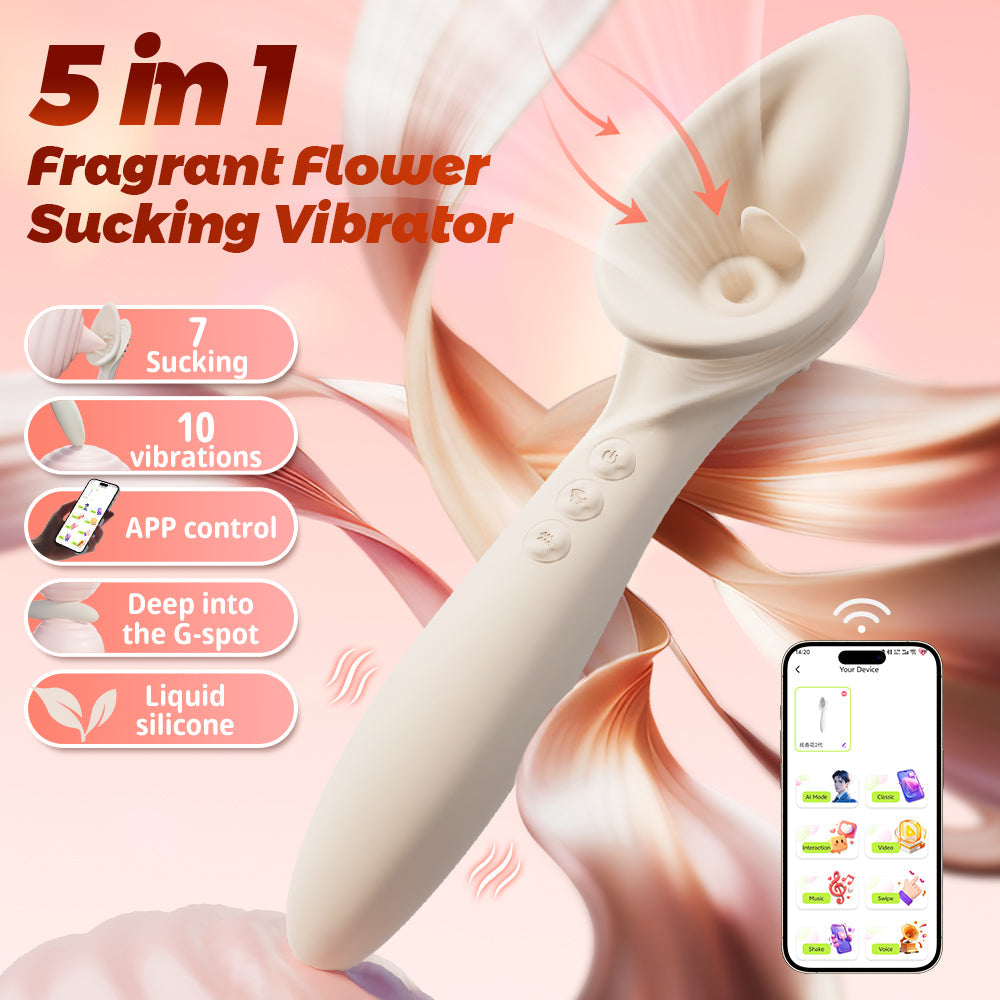 ScentWave 2 Clit Sucking & G-Spot Vibrator App-Controlled