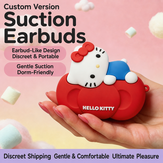 Red Bow Kitty App Suction Egg
